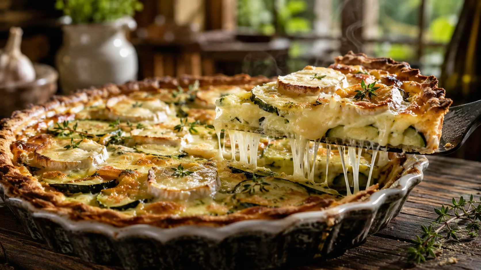 La tarte à la courgette et au chèvre ultra fondante qui fait toujours l'unanimité 3 La tarte à la courgette et au chèvre ultra fondante qui fait toujours l'unanimité