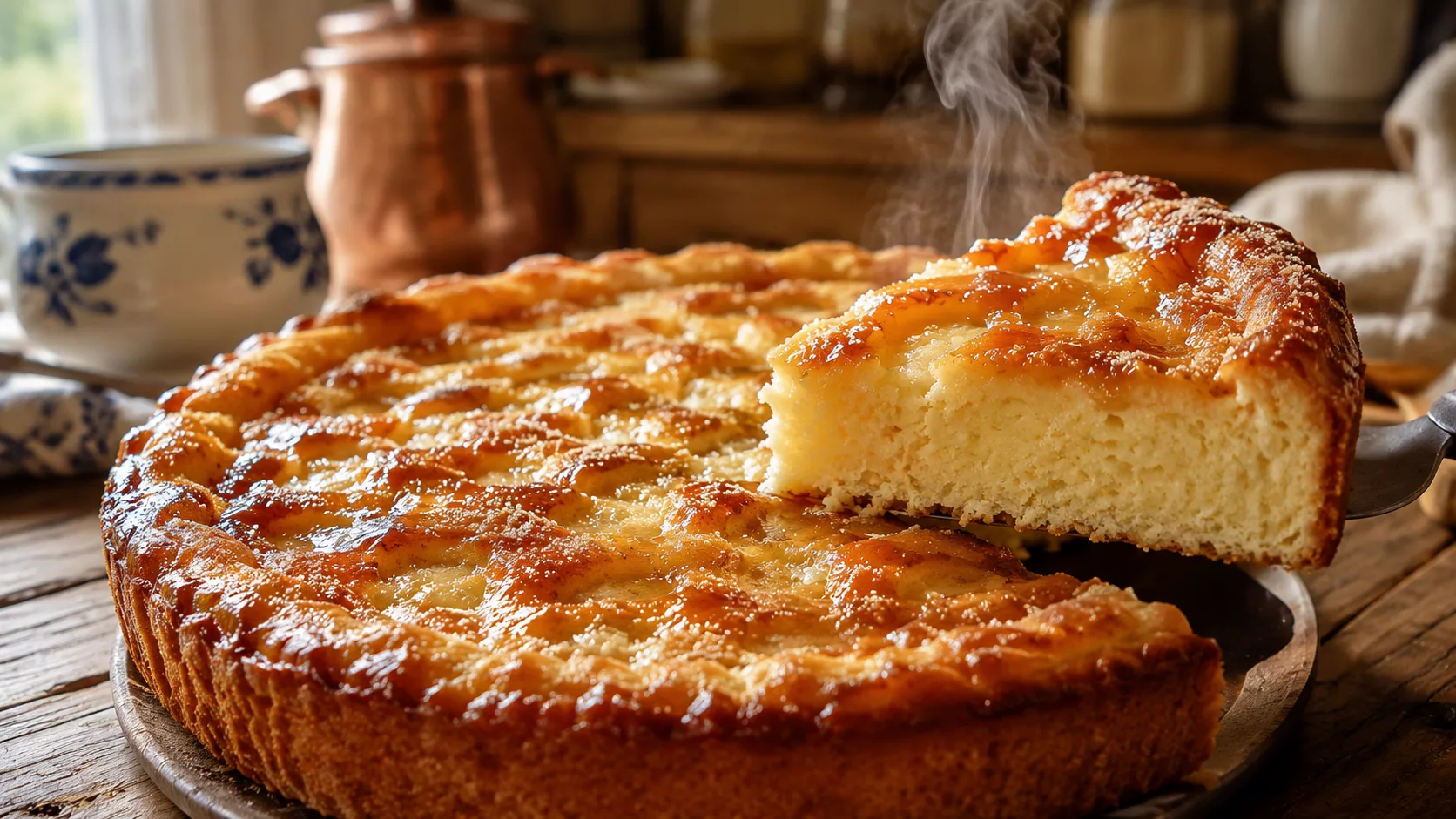 La tarte au sucre moelleuse et caramélisée qui rappelle les goûters de grand-mère 5 La tarte au sucre moelleuse et caramélisée qui rappelle les goûters de grand-mère