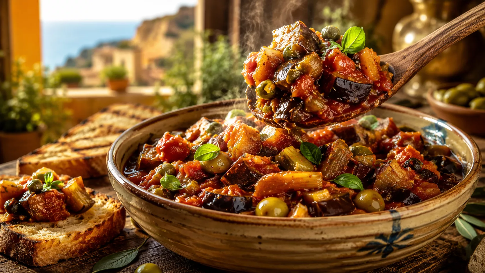 La véritable caponata sicilienne qui fait voyager dès la première bouchée 4 La véritable caponata sicilienne qui fait voyager dès la première bouchée