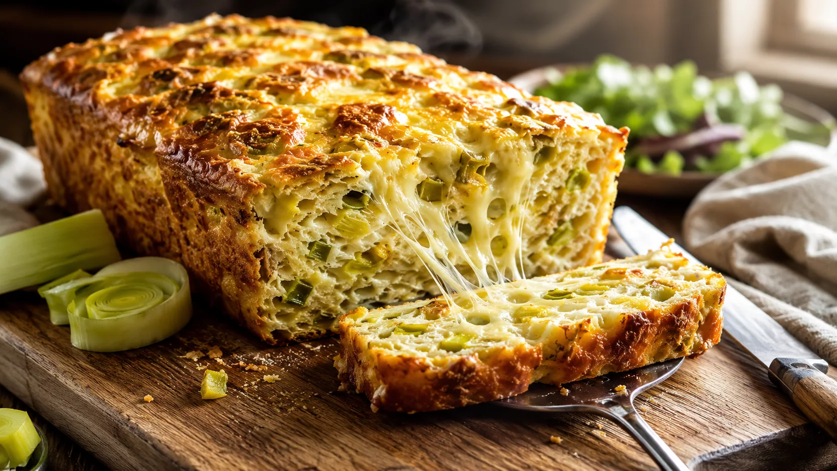 Le cake aux poireaux façon quiche sans pâte ultra moelleux qui fait toujours sensation 2 Le cake aux poireaux façon quiche sans pâte ultra moelleux qui fait toujours sensation