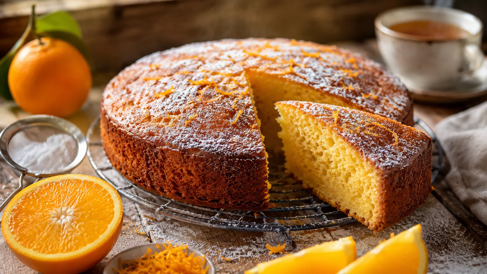 Le gâteau à l'orange rapide qui reste incroyablement moelleux à chaque fois 3 Le gâteau à l'orange rapide qui reste incroyablement moelleux à chaque fois