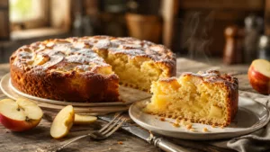 Le gâteau aux pommes et au yaourt si moelleux qu'il disparaît en quelques minutes