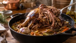 Le gigot de sept heures si fondant qu'il se coupe à la cuillère 3 Le gigot de sept heures si fondant qu'il se coupe à la cuillère