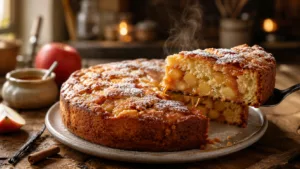 Le moelleux aux pommes caramélisées qui fait fondre tout le monde dès la première bouchée