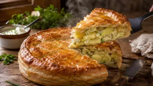 Le pâté aux pommes de terre bourbonnais qui fait fondre toute la famille