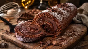 Le roulé au chocolat ultra moelleux qui fait toujours sensation