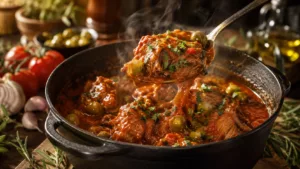 Le sauté de veau aux olives corse qui régale toute la famille 2 Le sauté de veau aux olives corse qui régale toute la famille