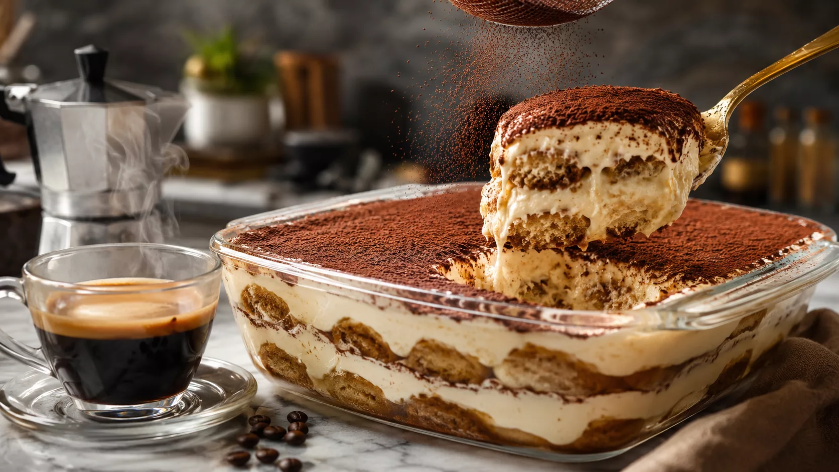 Le tiramisu au café qui fait craquer tout le monde dès la première cuillère 1 Le tiramisu au café qui fait craquer tout le monde dès la première cuillère