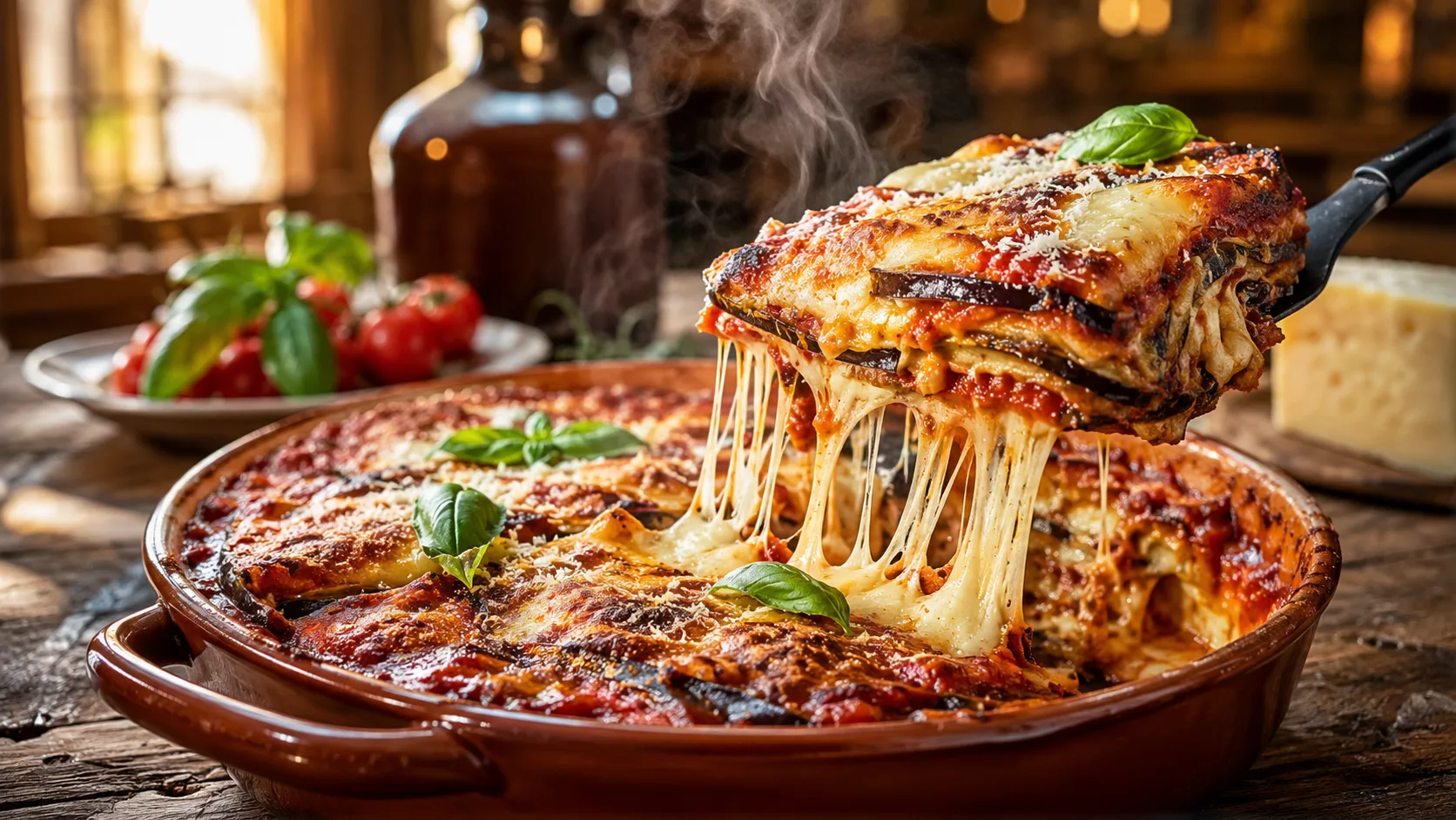 Les aubergines à la Parmigiana qui font craquer dès la première bouchée