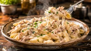 Les pâtes au thon crémeuses qui sauvent tous les repas pressés 4 Les pâtes au thon crémeuses qui sauvent tous les repas pressés