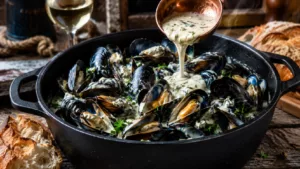 Moules au Roquefort : la recette ultra crémeuse qui fait toujours sensation