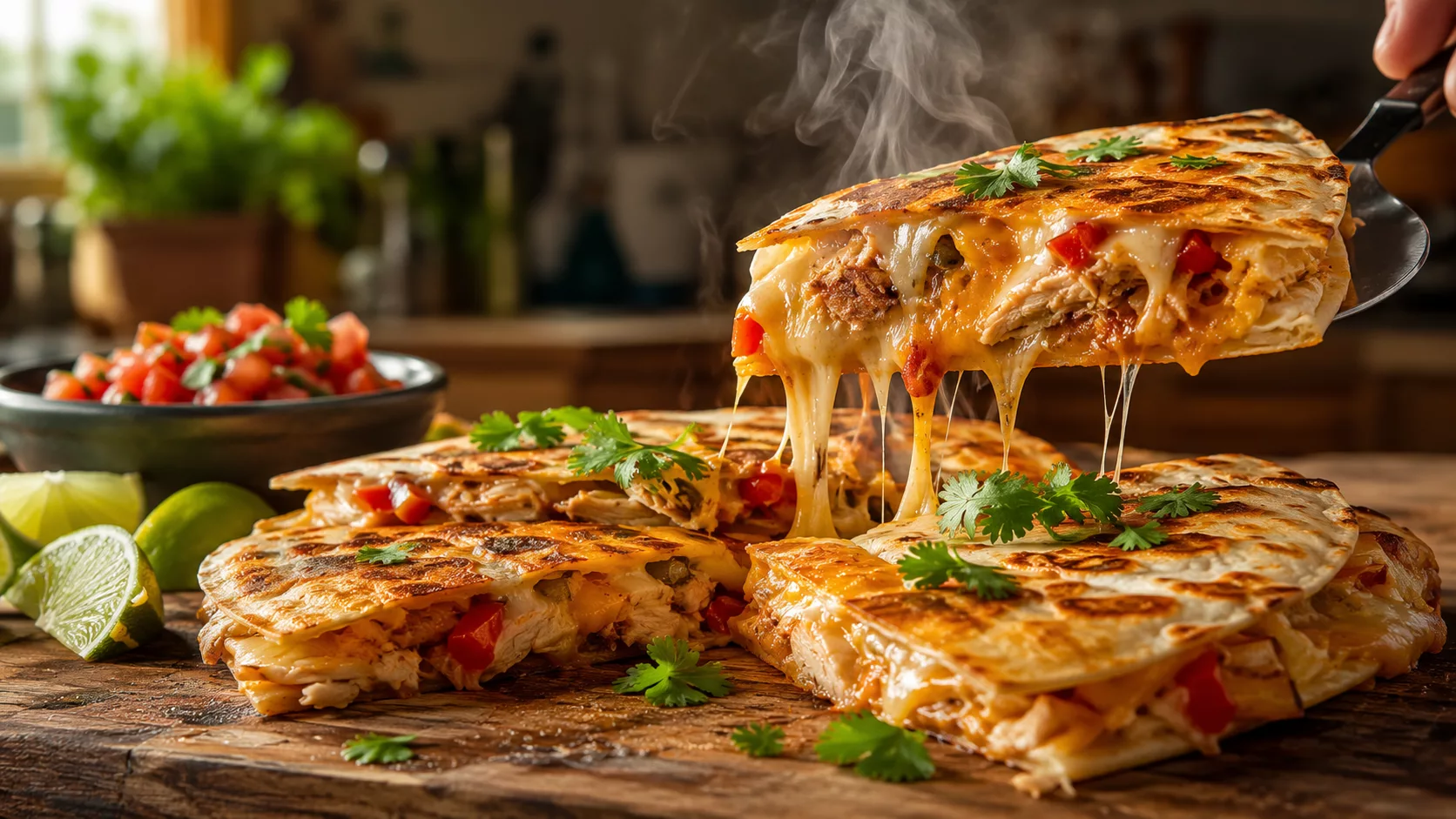 Quesadillas maison : la recette croustillante qui fait l'unanimité 6 Quesadillas maison : la recette croustillante qui fait l'unanimité