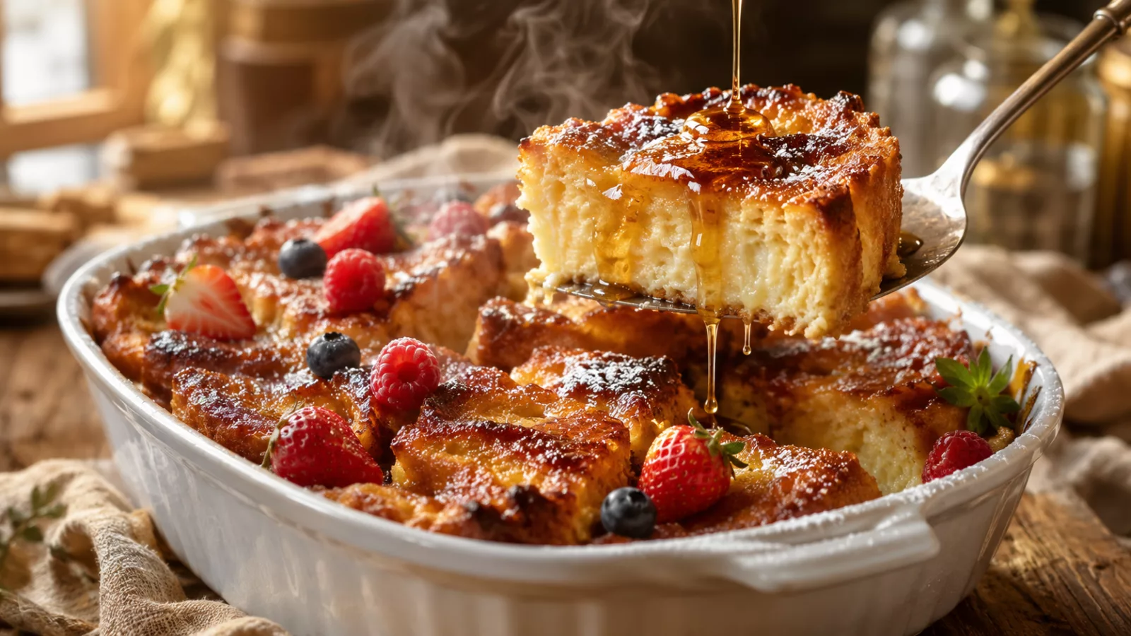 Brioche perdue au four ultra fondante 1 Brioche perdue au four ultra fondante