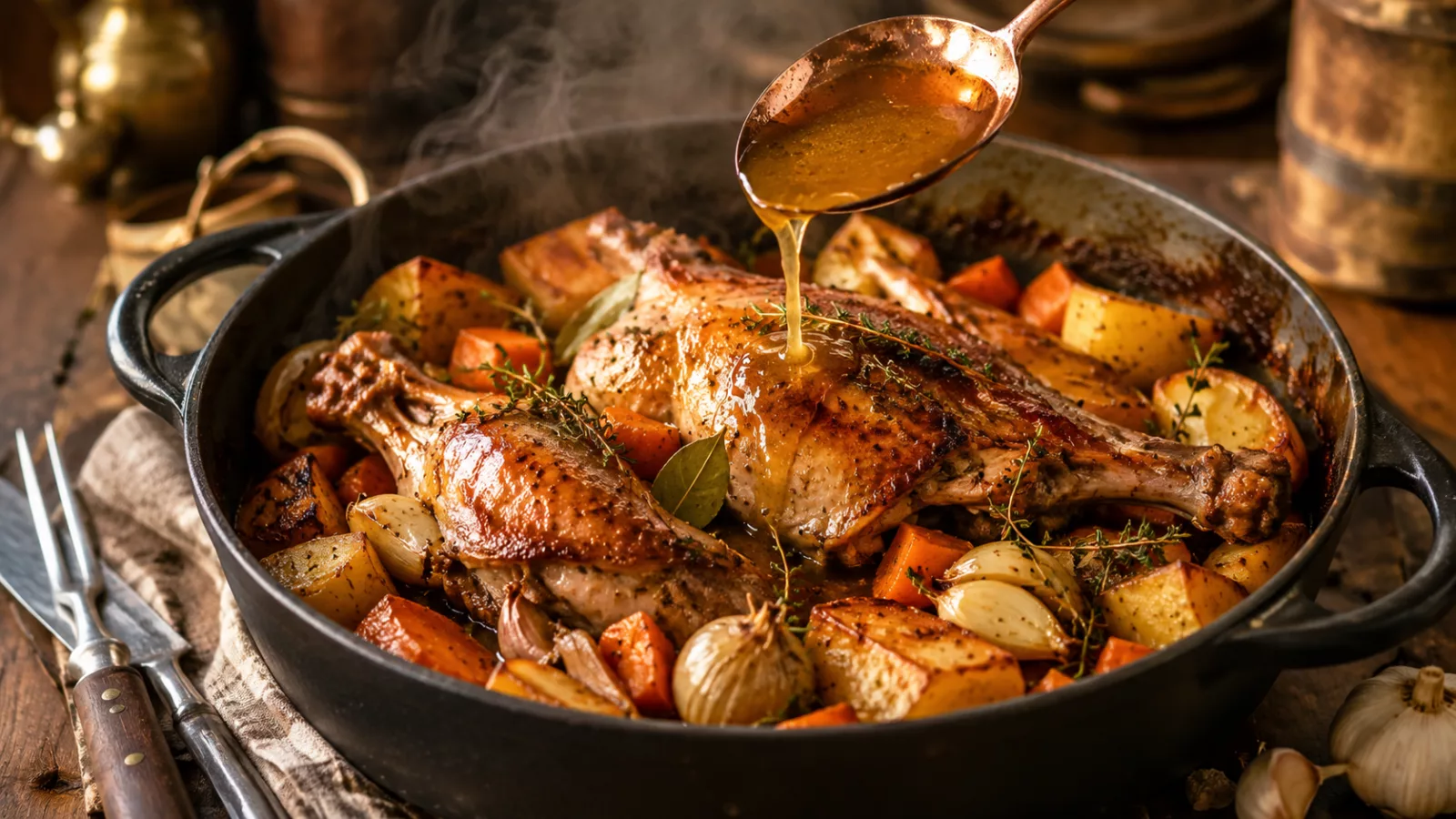Ce lapin rôti au four qui cuit tout seul va devenir votre recette préférée 1 Ce lapin rôti au four qui cuit tout seul va devenir votre recette préférée