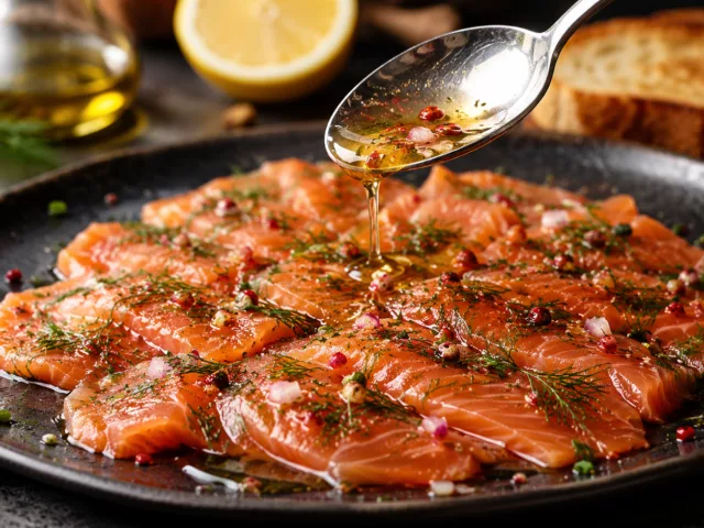 Cette marinade de saumon cru aux vinaigres sublime le poisson en quelques minutes 2 Cette marinade de saumon cru aux vinaigres sublime le poisson en quelques minutes