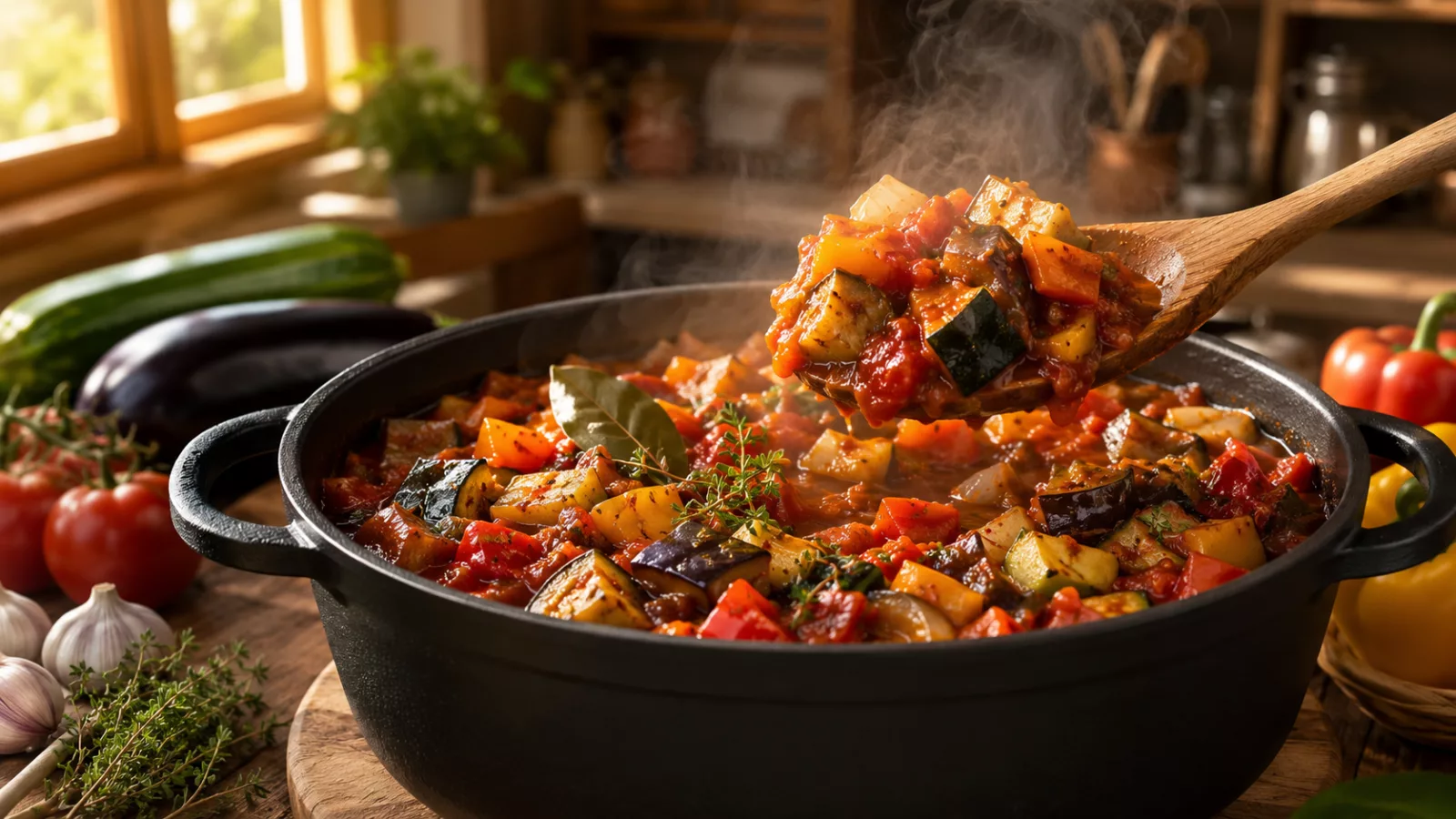 Cette ratatouille au Cookeo est si fondante qu'elle fait aimer les légumes à toute la famille 1 Cette ratatouille au Cookeo est si fondante qu’elle fait aimer les légumes à toute la famille