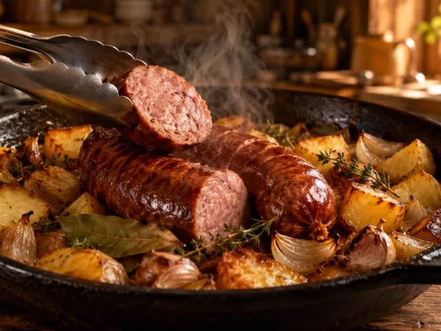 Cette saucisse de Morteau au four va parfumer toute votre cuisine 4 Cette saucisse de Morteau au four va parfumer toute votre cuisine