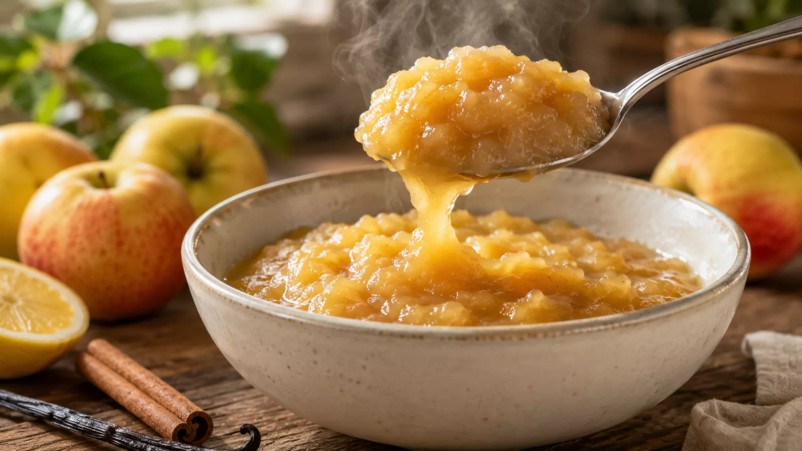 Compote de pommes toute simple cookeo 1 Compote de pommes toute simple cookeo