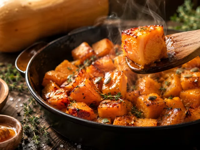 Courge butternut rotie au four ultra fondante 3 Courge butternut rotie au four ultra fondante