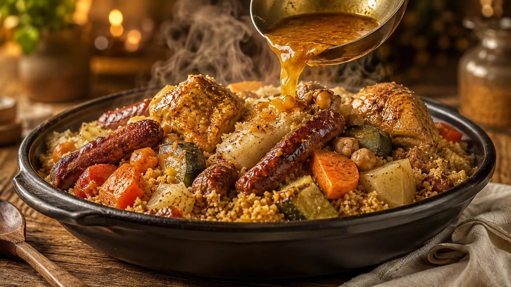 Couscous Poulet et Merguez Facile au Cookeo qui régale toute la famille sans passer des heures en cuisine 1 Couscous Poulet et Merguez Facile au Cookeo qui régale toute la famille sans passer des heures en cuisine