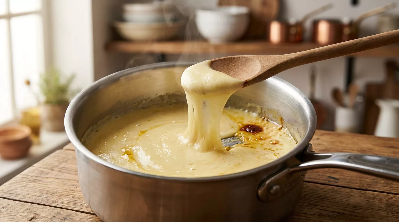 Comment faire fondre du fromage dans une casserole en inox ?