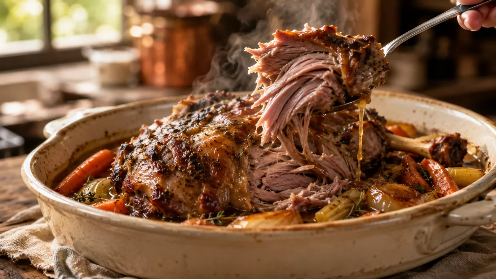 Gigot de 7h au four sans cocotte 1 Gigot de 7h au four sans cocotte