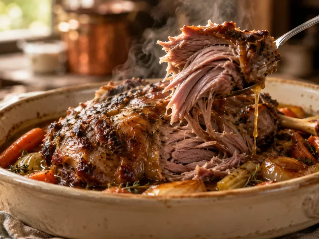 Gigot de 7h au four sans cocotte 2 Gigot de 7h au four sans cocotte