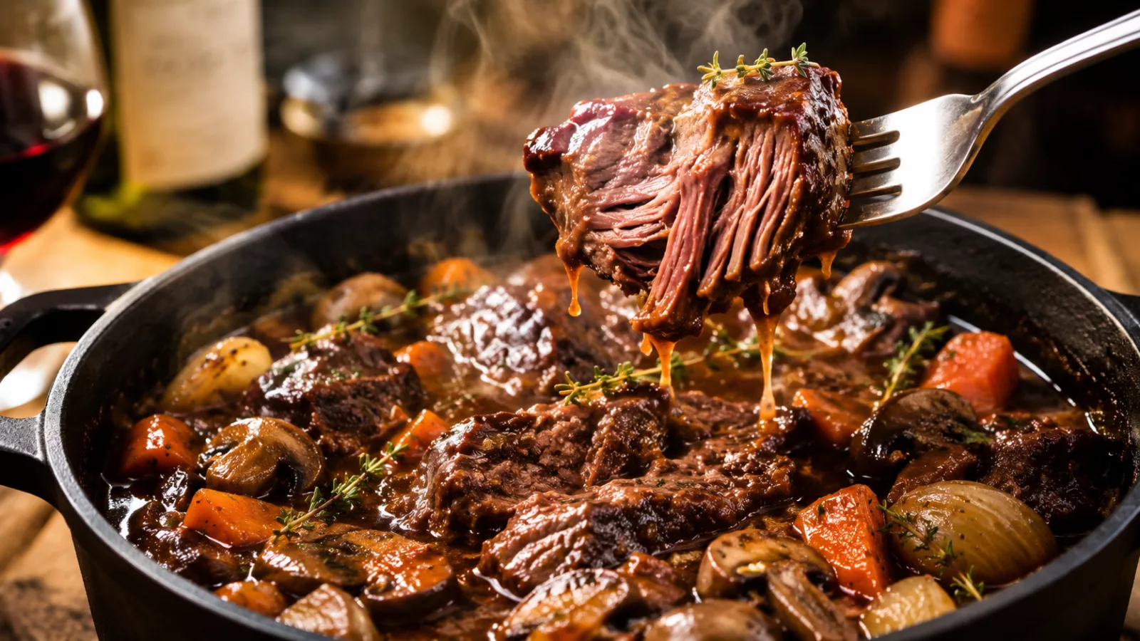 Joue de porc cookeo fondante 1 Joue de porc cookeo fondante