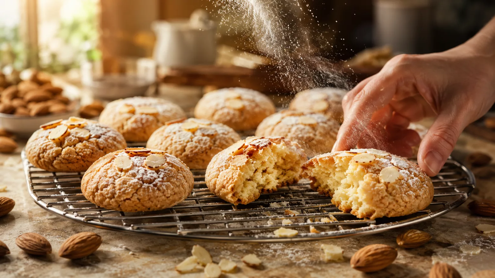 Macarons aux amandes petits fours moelleux 1 Macarons aux amandes petits fours moelleux
