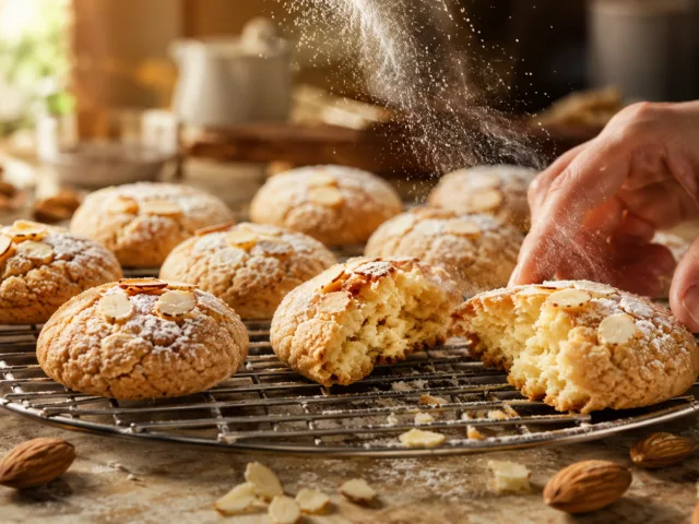Macarons aux amandes petits fours moelleux 2 Macarons aux amandes petits fours moelleux
