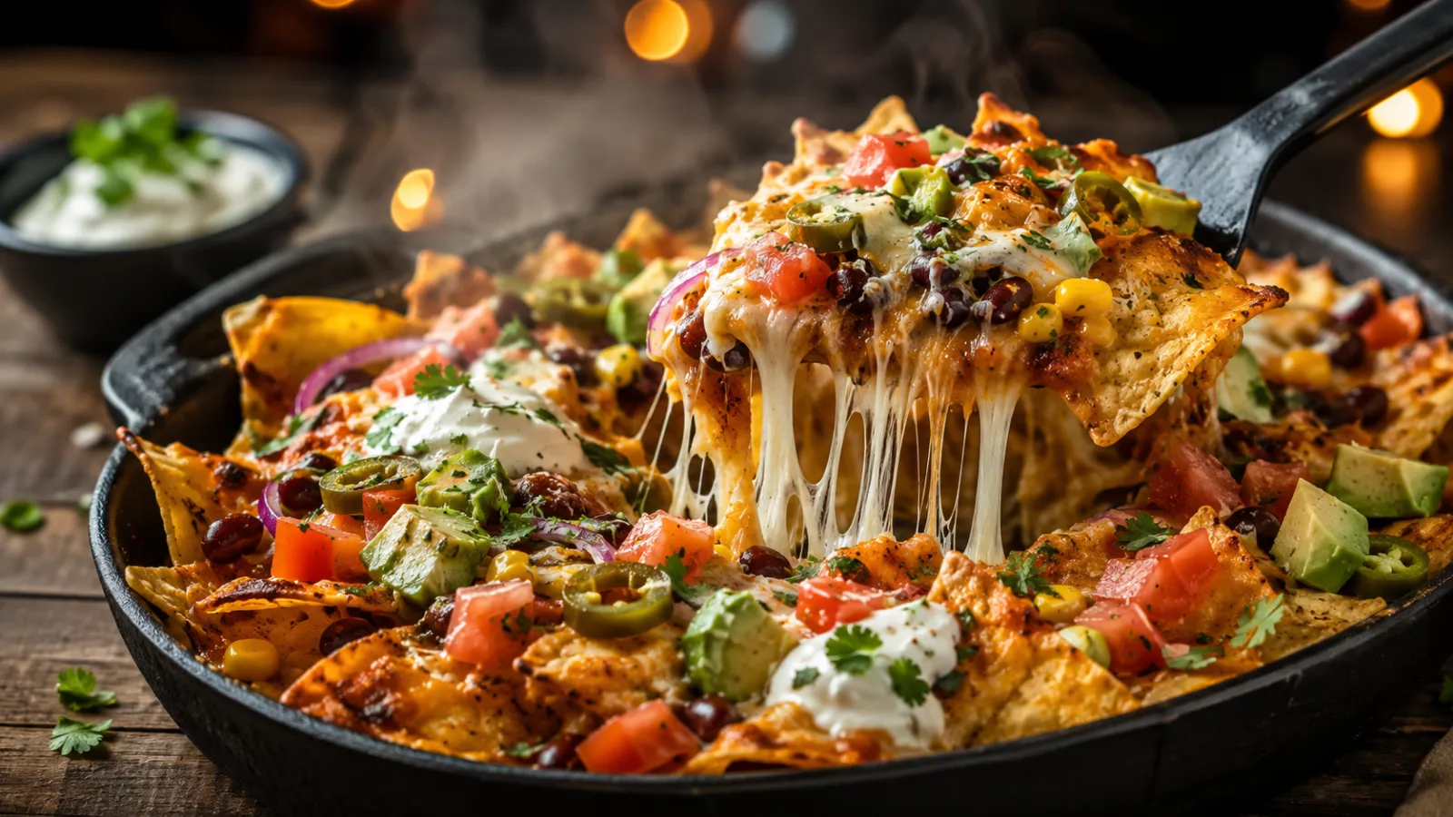 Nachos au four gratinés 1 Nachos au four gratinés