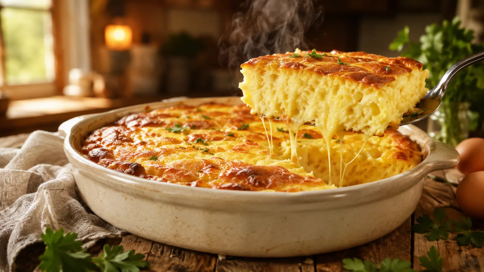 Omelette au four toute simple 1 Omelette au four toute simple