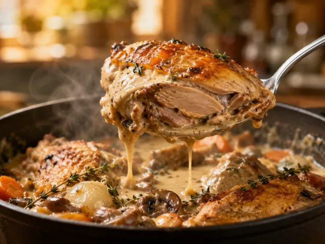 Pintade au cookeo fondante et généreuse 3 Pintade au cookeo fondante et généreuse