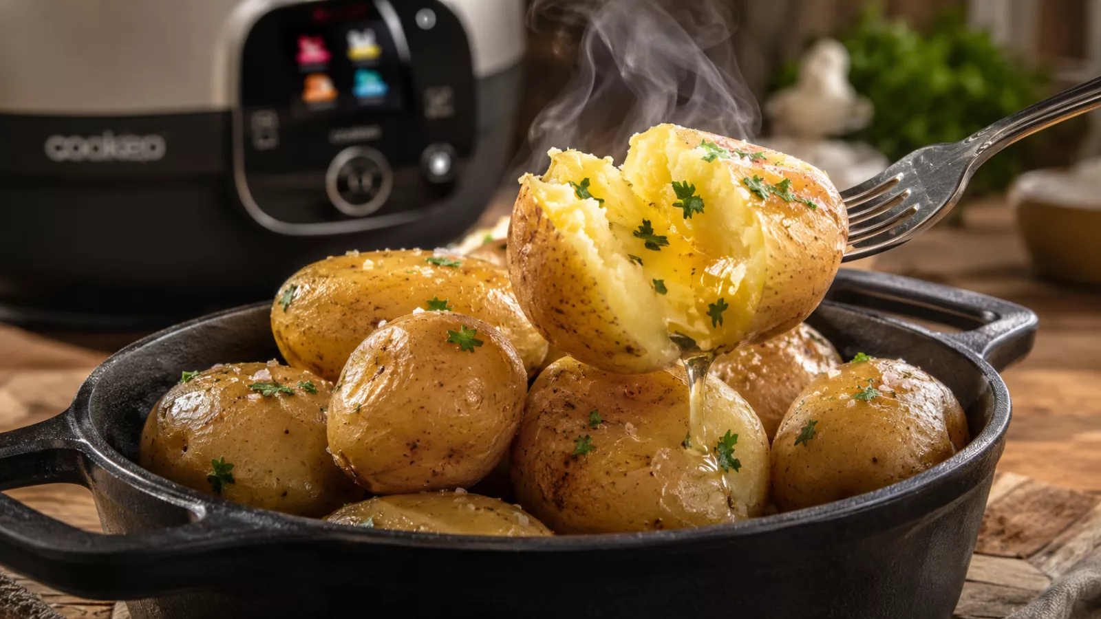 Pomme de terre vapeur cookeo fondantes 1 Pomme de terre vapeur cookeo fondantes