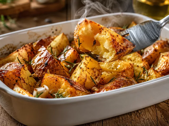Pommes de terre au four croustillantes 2 Pommes de terre au four croustillantes