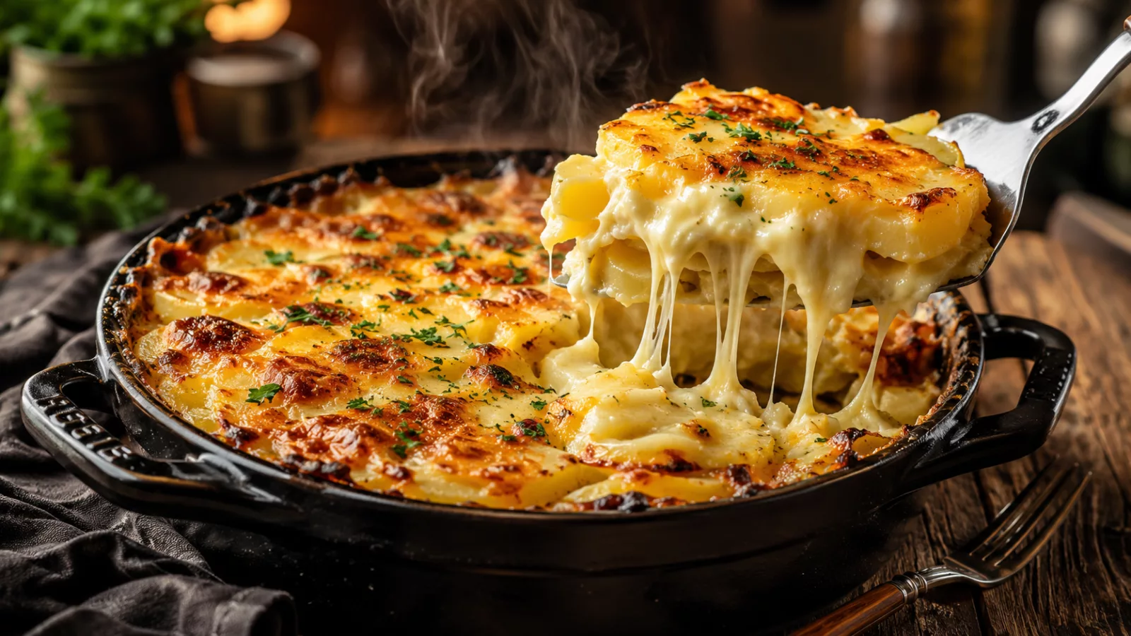 Pommes de terre aux fromages au four 1 Pommes de terre aux fromages au four