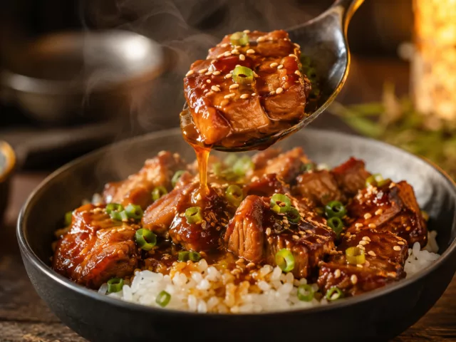 Porc caramel au cookeo 4 Porc caramel au cookeo