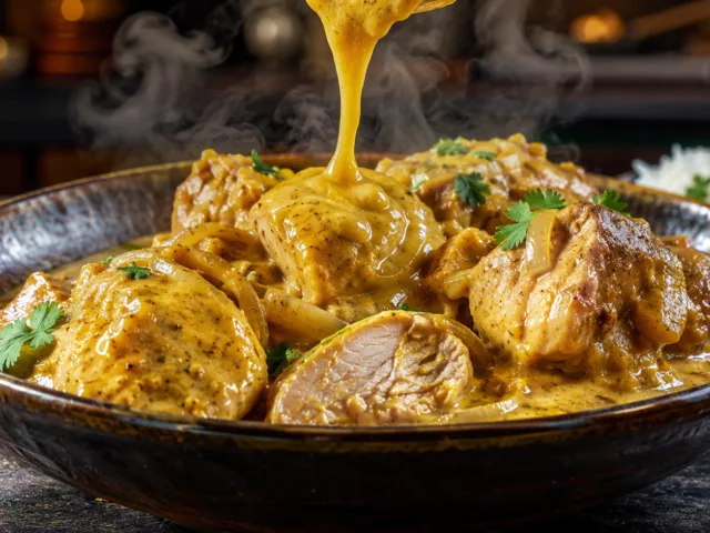 Poulet curry et oignons facile au Cookeo 4 Poulet curry et oignons facile au Cookeo