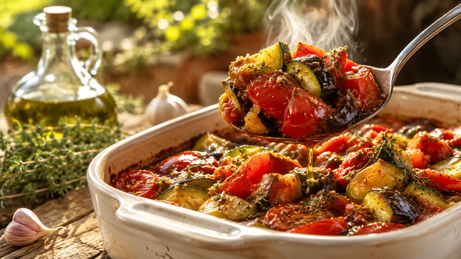 Ratatouille au four ou les legumes ne s ecrasent pas 1 Ratatouille au four ou les legumes ne s ecrasent pas