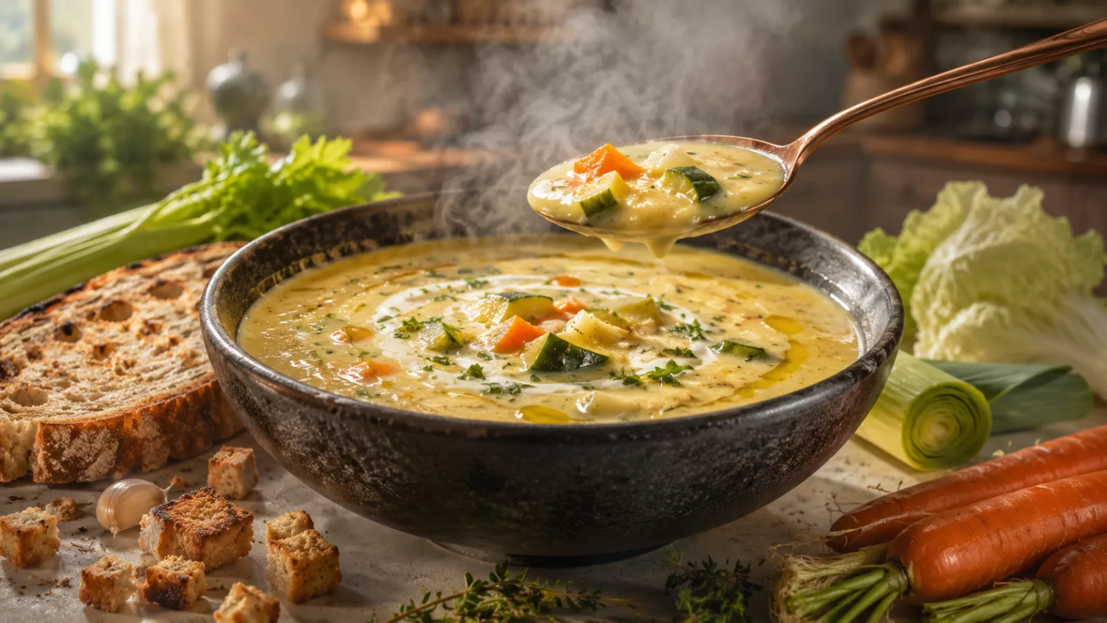 Soupe aux 7 legumes au cookeo 1 Soupe aux 7 legumes au cookeo