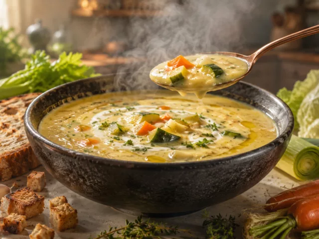Soupe aux 7 legumes au cookeo 2 Soupe aux 7 legumes au cookeo
