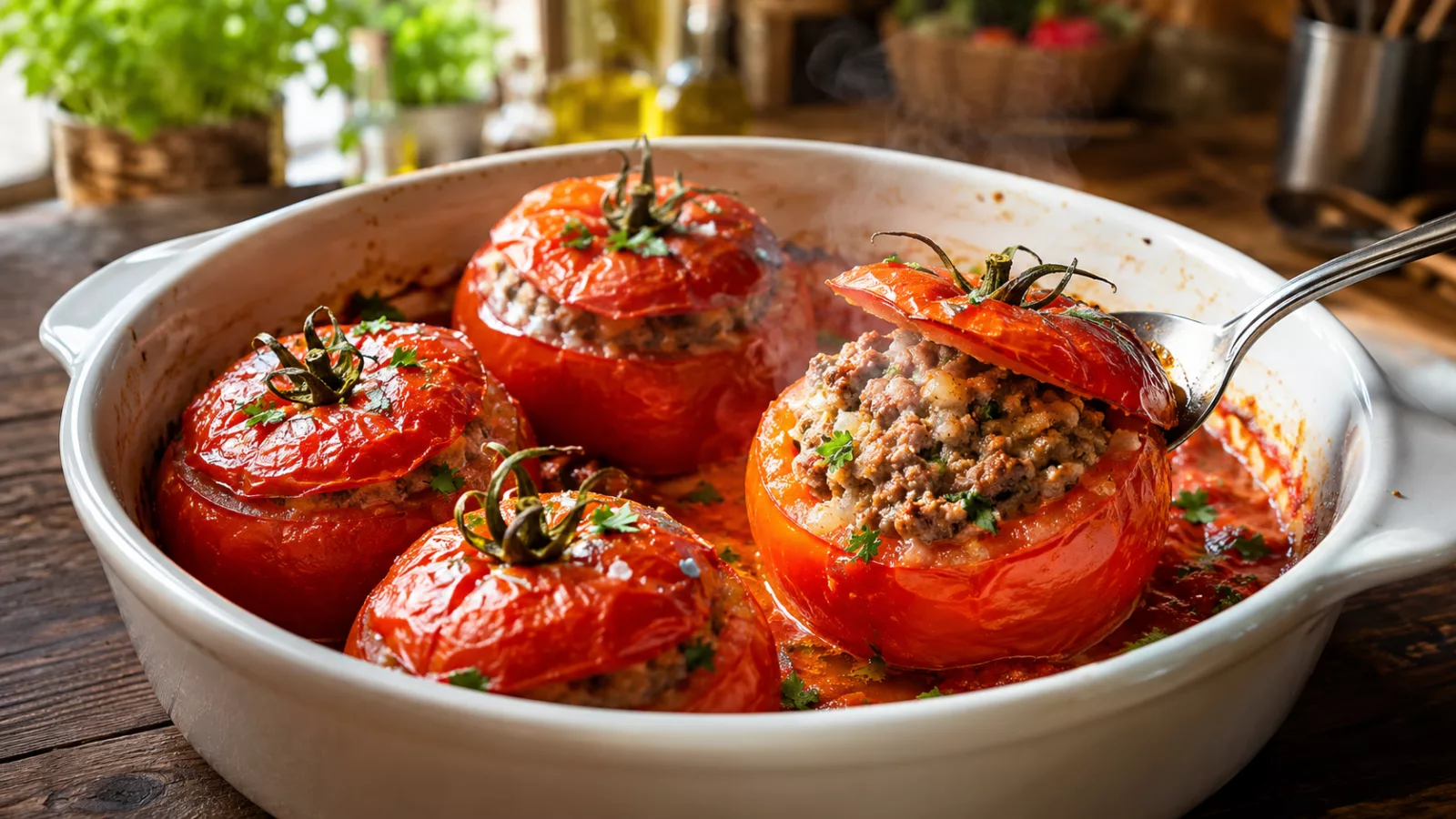 Tomates farcies au cookeo 1 Tomates farcies au cookeo