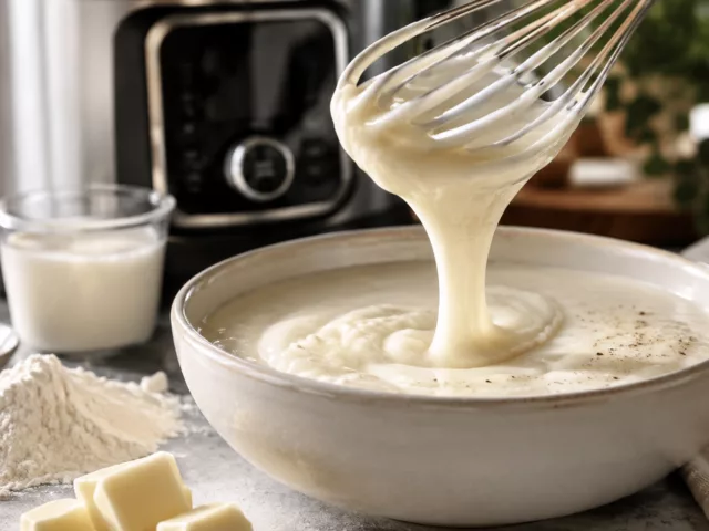 Bechamel au Cookeo facile et onctueuse 2 Bechamel au Cookeo facile et onctueuse