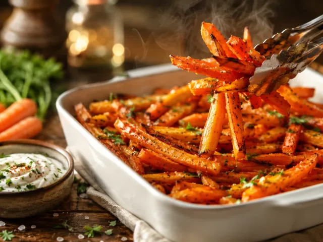Carottes façon frites au four 10 Carottes façon frites au four