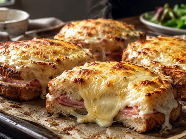 Croque monsieur au four ultra fondant 3 Croque monsieur au four ultra fondant