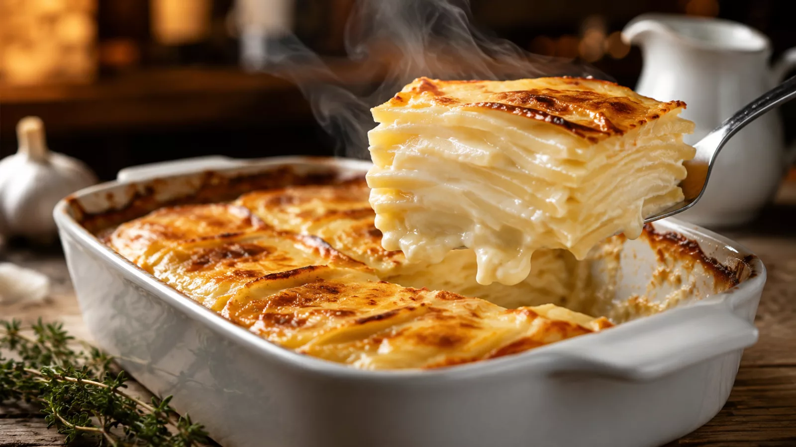 Gratin dauphinois au cookeo fondant et crémeux 1 Gratin dauphinois au cookeo fondant et crémeux