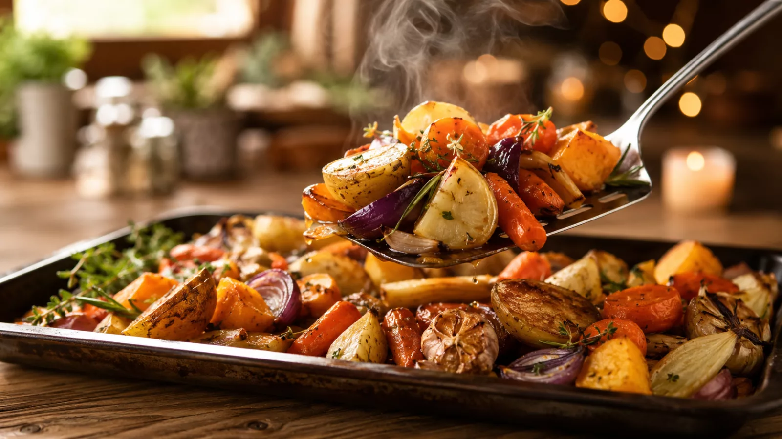 Légumes d hiver rôtis au four 1 Légumes d hiver rôtis au four