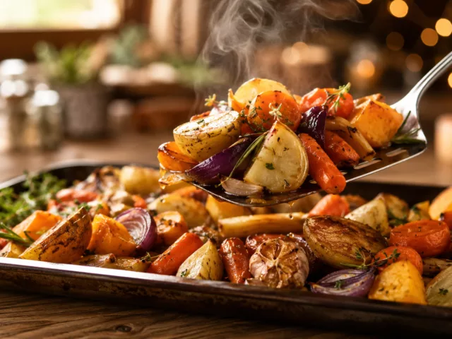 Légumes d hiver rôtis au four 3 Légumes d hiver rôtis au four