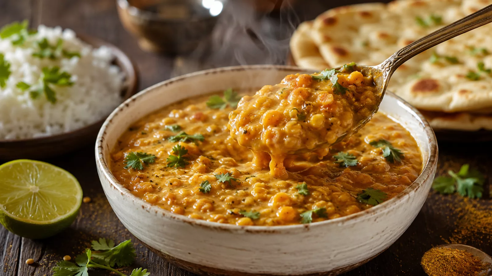 Lentilles corail au curry au Cookeo faciles et crémeuses 1 Lentilles corail au curry au Cookeo faciles et crémeuses