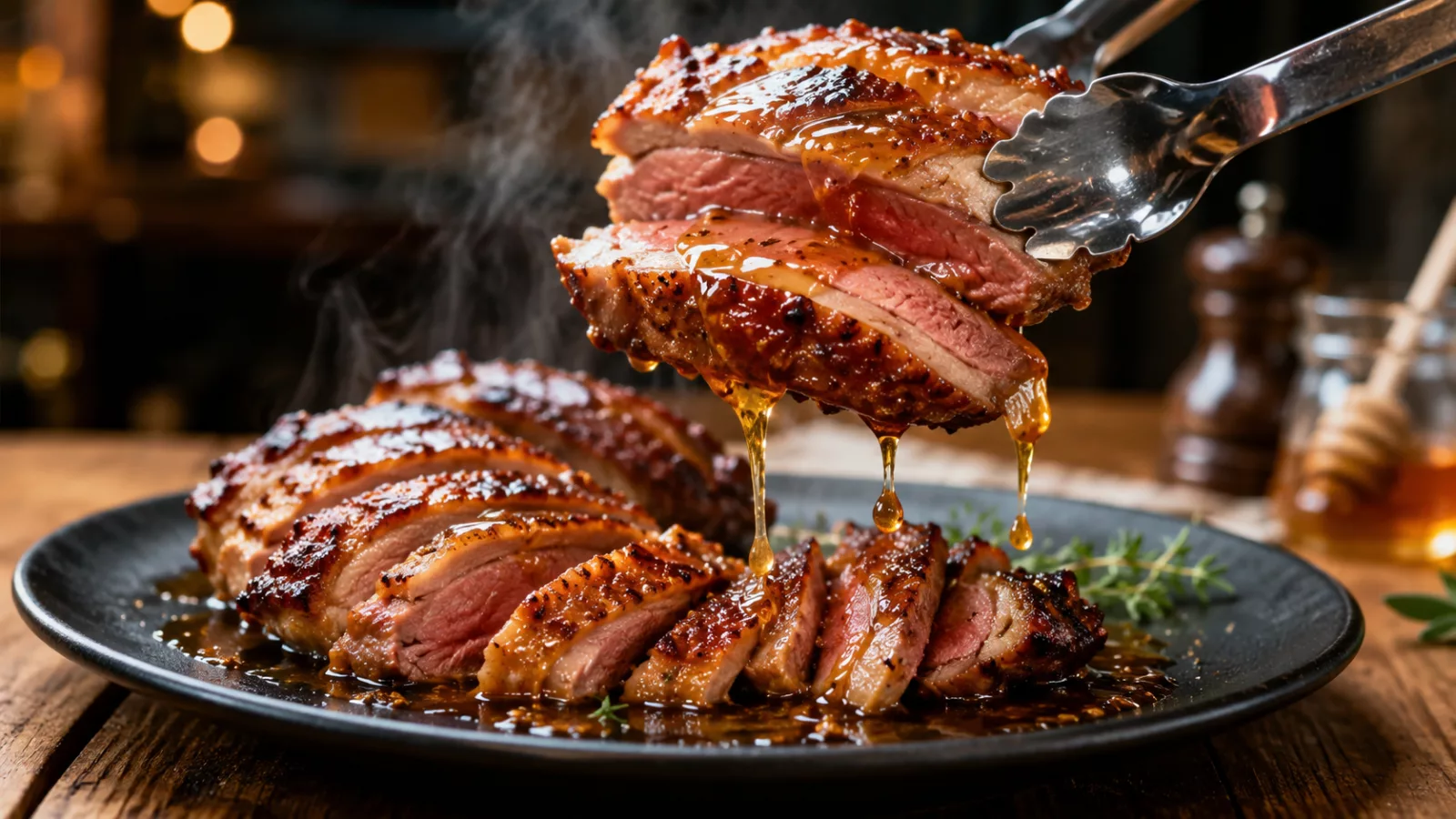 Magrets de canard au miel au cookeo 1 Magrets de canard au miel au cookeo